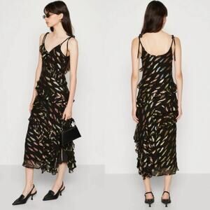 NWT Never Fully Dressed Black Faro Maxi Dress